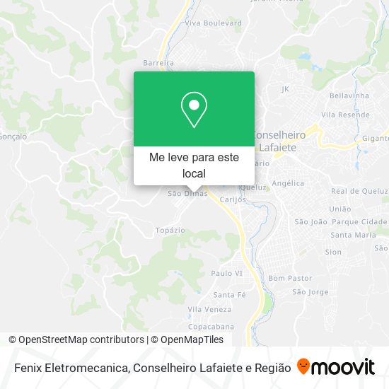 Fenix Eletromecanica mapa