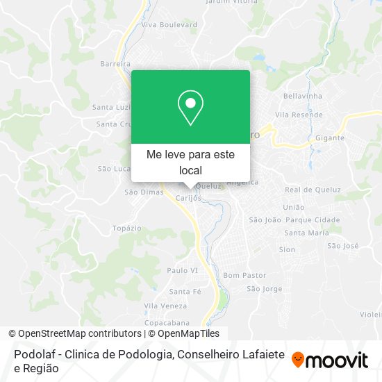 Podolaf - Clinica de Podologia mapa