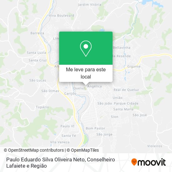 Paulo Eduardo Silva Oliveira Neto mapa