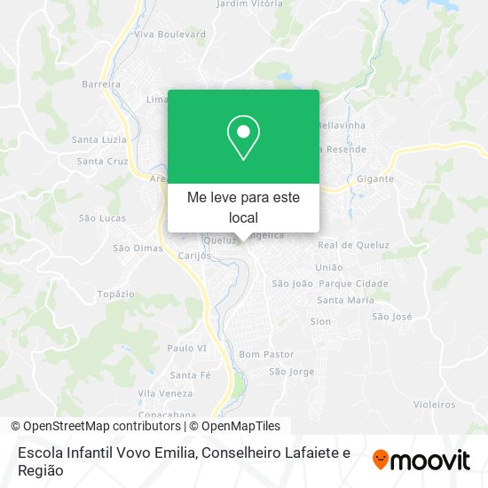 Escola Infantil Vovo Emilia mapa