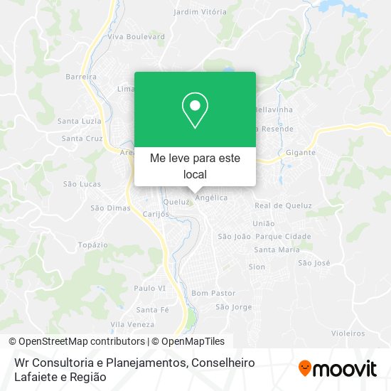 Wr Consultoria e Planejamentos mapa