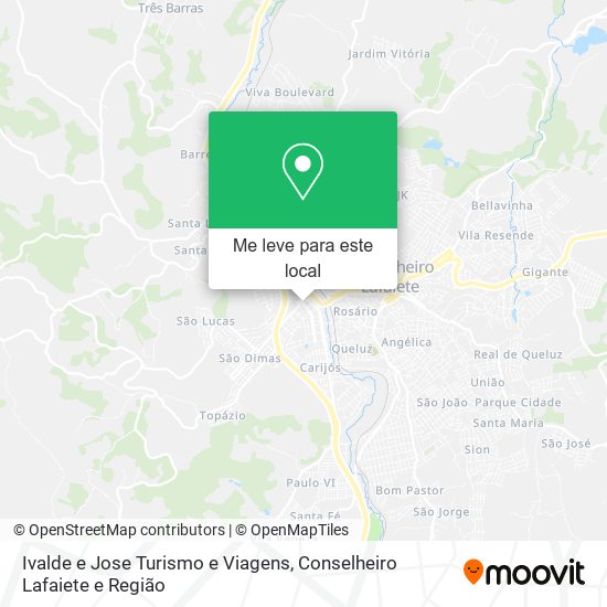 Ivalde e Jose Turismo e Viagens mapa