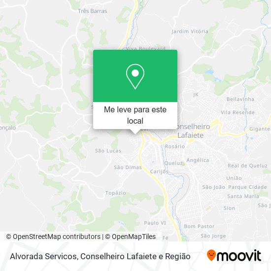 Alvorada Servicos mapa