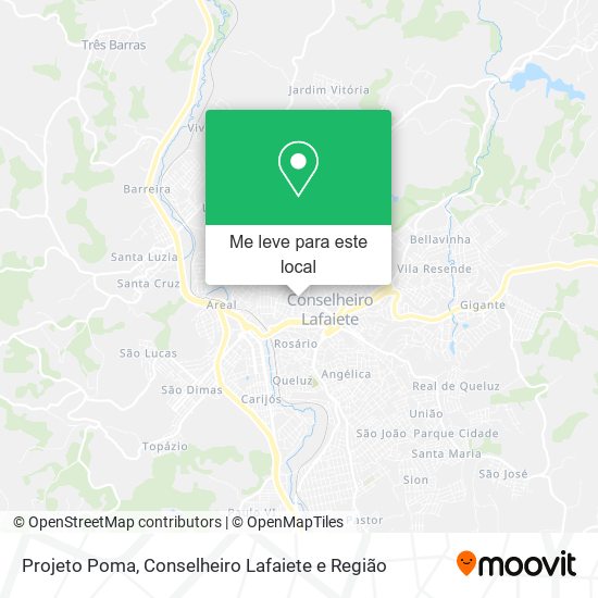 Projeto Poma mapa