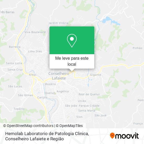 Hemolab Laboratorio de Patologia Clinica mapa