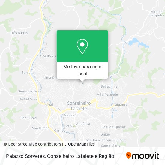 Palazzo Sorvetes mapa
