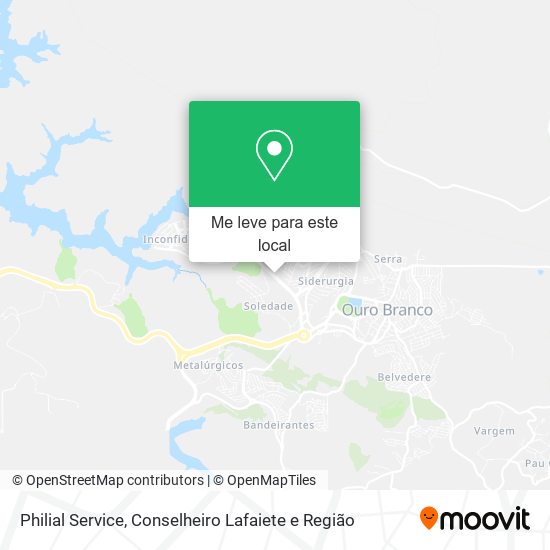 Philial Service mapa