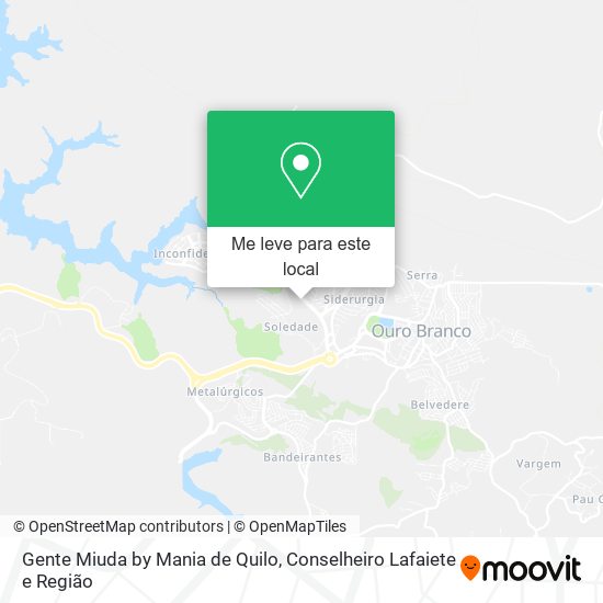 Gente Miuda by Mania de Quilo mapa