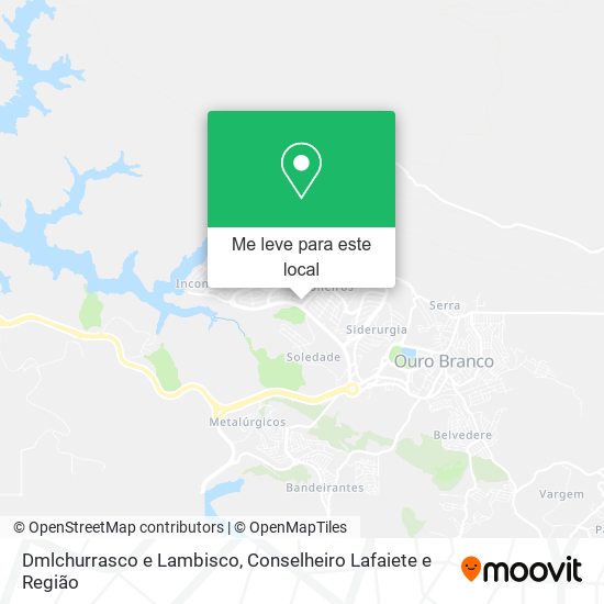 Dmlchurrasco e Lambisco mapa