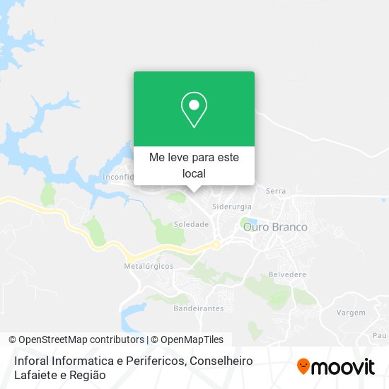 Inforal Informatica e Perifericos mapa