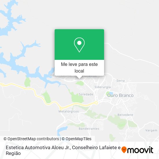 Estetica Automotiva Alceu Jr. mapa