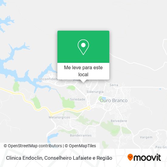 Clinica Endoclin mapa