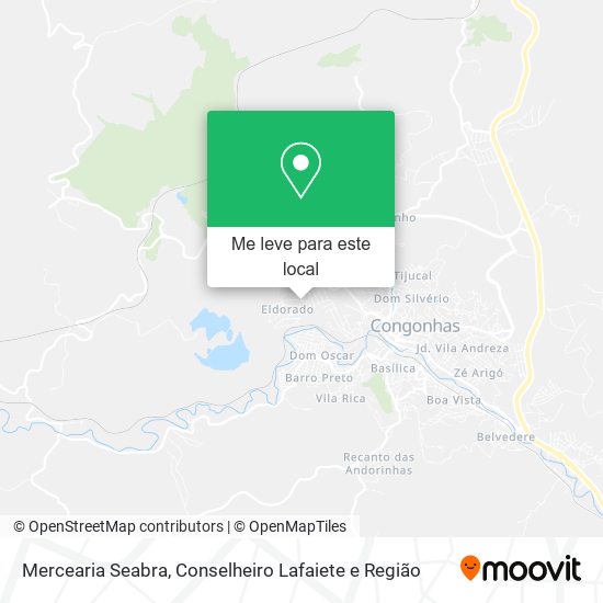 Mercearia Seabra mapa
