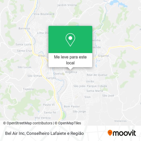 Bel Air Inc mapa