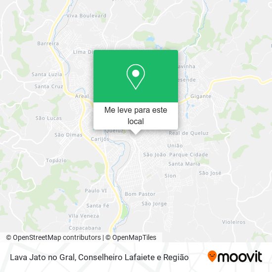 Lava Jato no Gral mapa