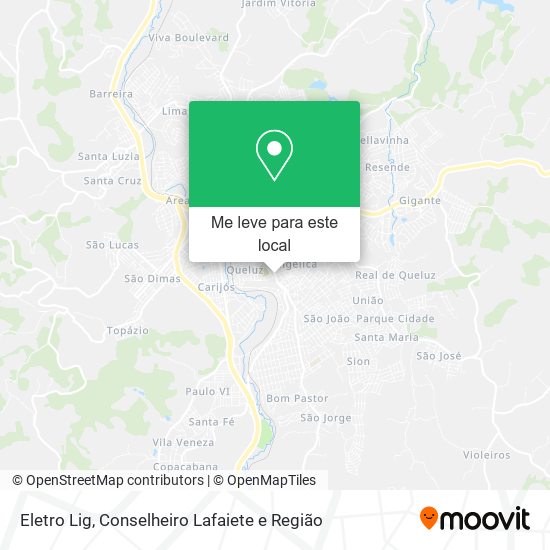 Eletro Lig mapa