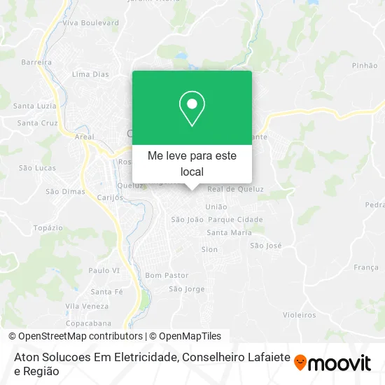 Aton Solucoes Em Eletricidade mapa