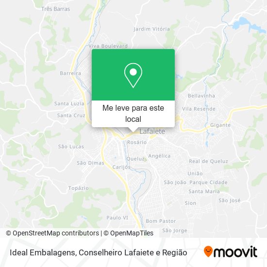Ideal Embalagens mapa