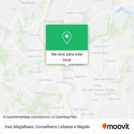 Inez Magalhaes mapa