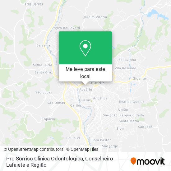 Pro Sorriso Clinica Odontologica mapa