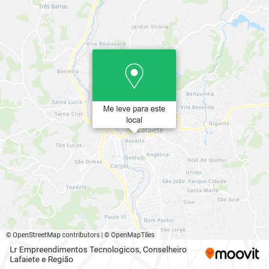 Lr Empreendimentos Tecnologicos mapa