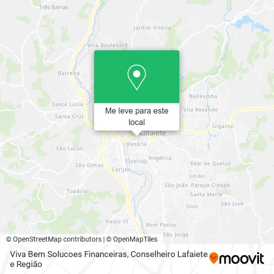 Viva Bem Solucoes Financeiras mapa