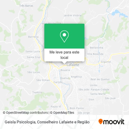 Geisla Psicologia mapa
