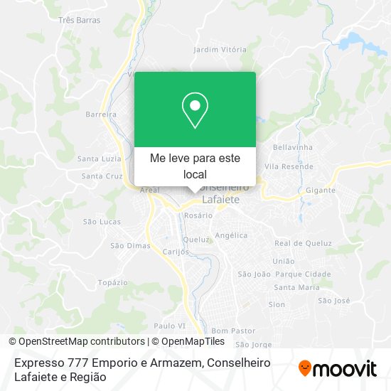 Expresso 777 Emporio e Armazem mapa