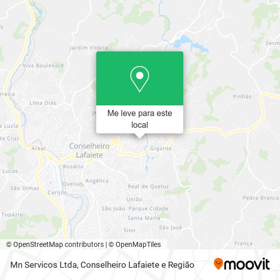 Mn Servicos Ltda mapa