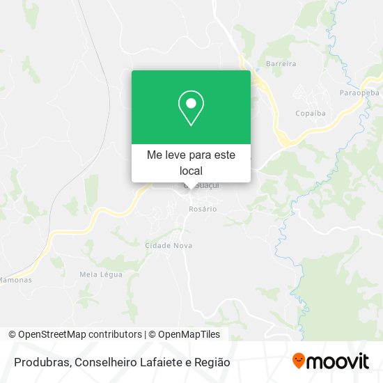 Produbras mapa