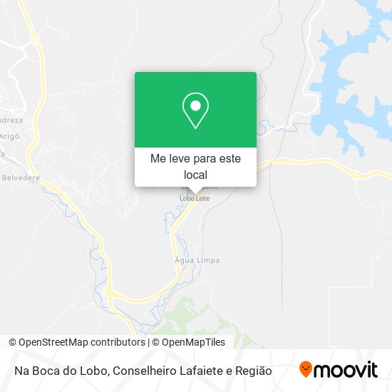 Na Boca do Lobo mapa