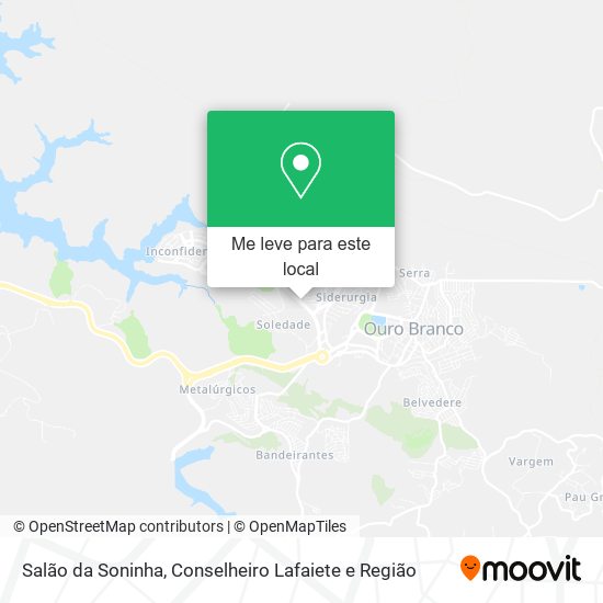 Salão da Soninha mapa