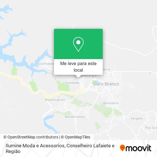 Ilumine Moda e Acessorios mapa