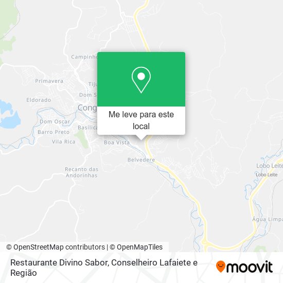 Restaurante Divino Sabor mapa