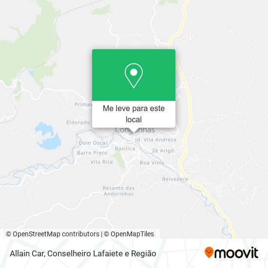 Allain Car mapa