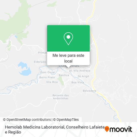 Hemolab Medicina Laboratorial mapa