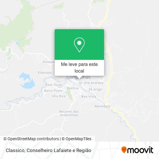 Classico mapa