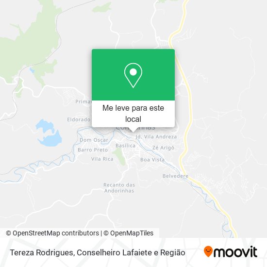 Tereza Rodrigues mapa
