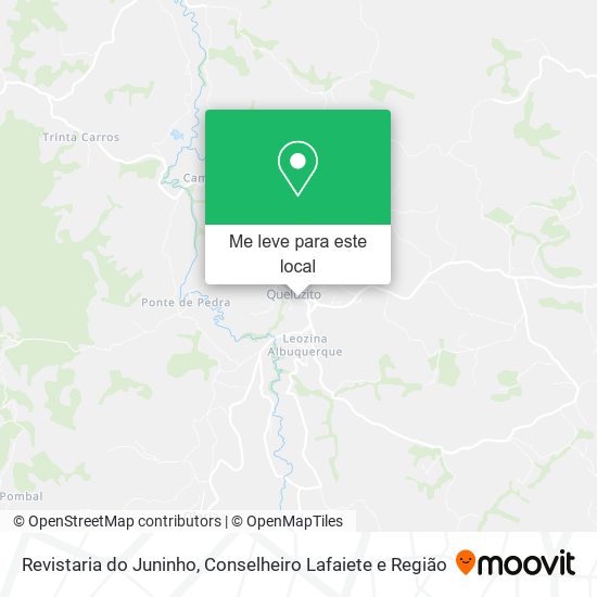 Revistaria do Juninho mapa