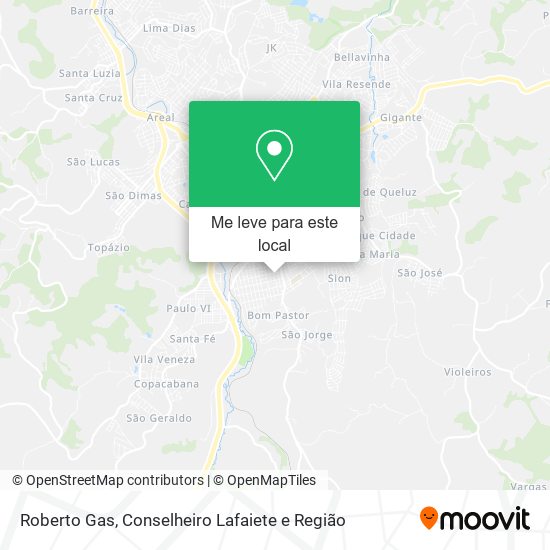 Roberto Gas mapa