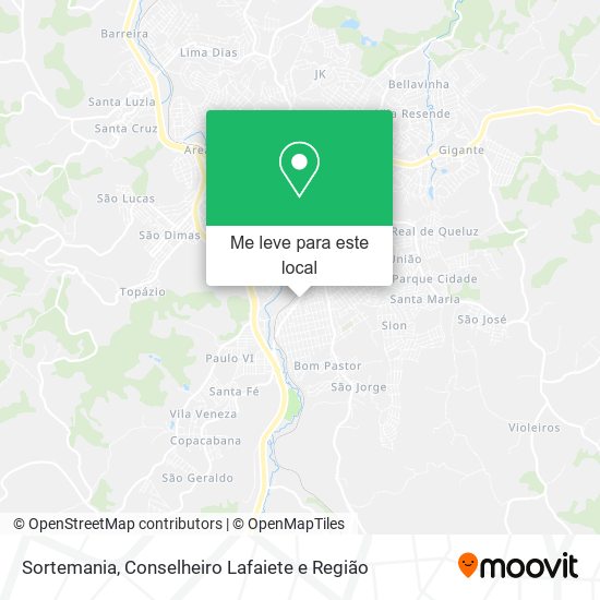 Sortemania mapa