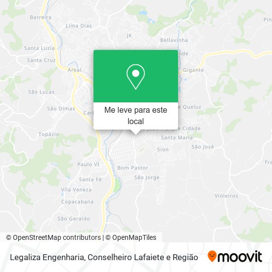 Legaliza Engenharia mapa