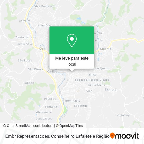 Embr Representacoes mapa
