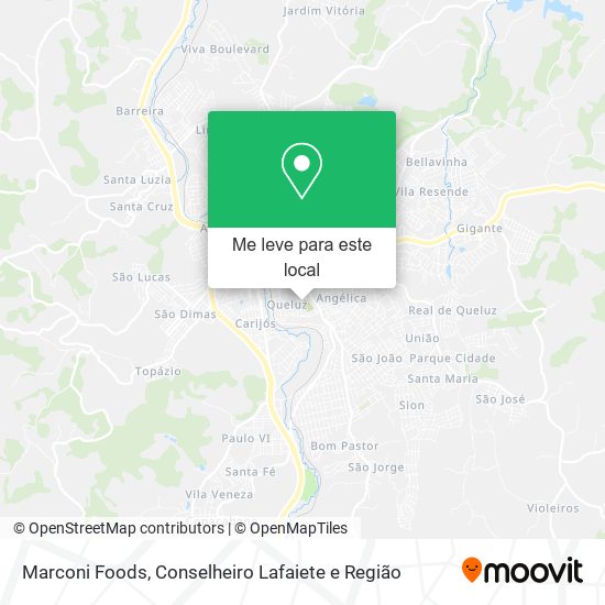 Marconi Foods mapa