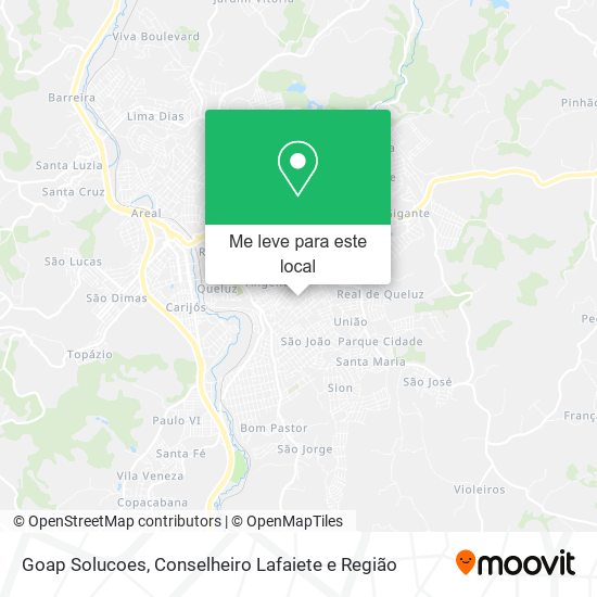 Goap Solucoes mapa