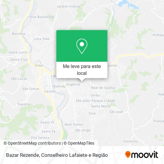 Bazar Rezende mapa