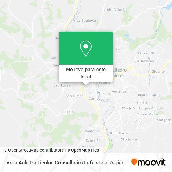 Vera Aula Particular mapa