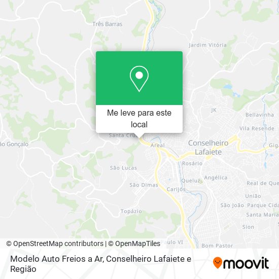 Modelo Auto Freios a Ar mapa