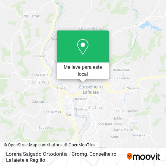 Lorena Salgado Ortodontia - Cromg mapa