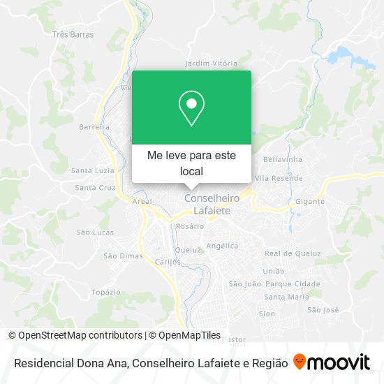 Residencial Dona Ana mapa